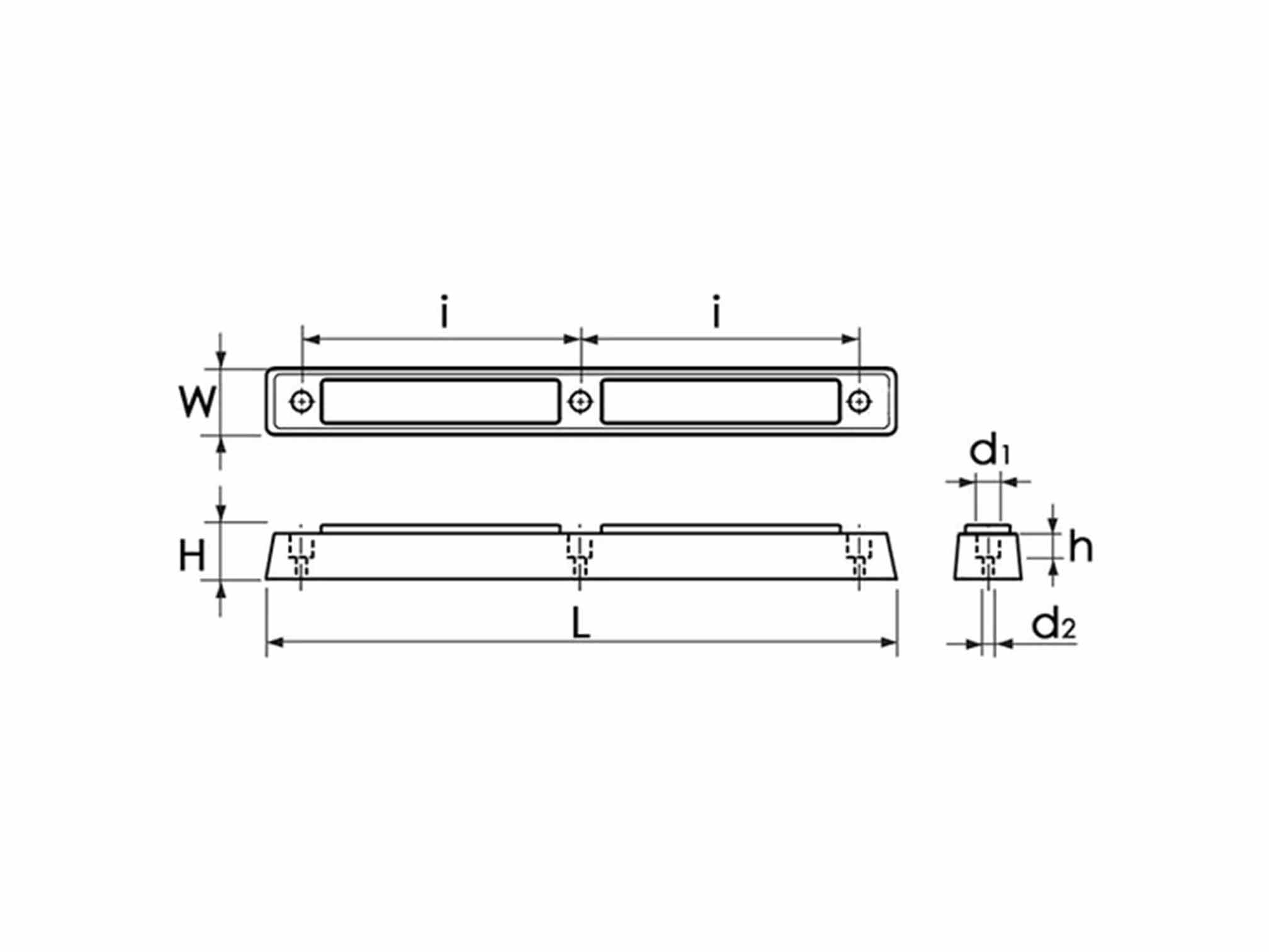 Tampons en caoutchouc | Tampons en caoutchouc pour CAMIONS | REMORQUES | FOURGONNETTES | BAT648C et BAT648L Tampons en caoutchouc | Tampons en caoutchouc pour CAMIONS | REMORQUES | FOURGONNETTES | BAT648C et BAT648L